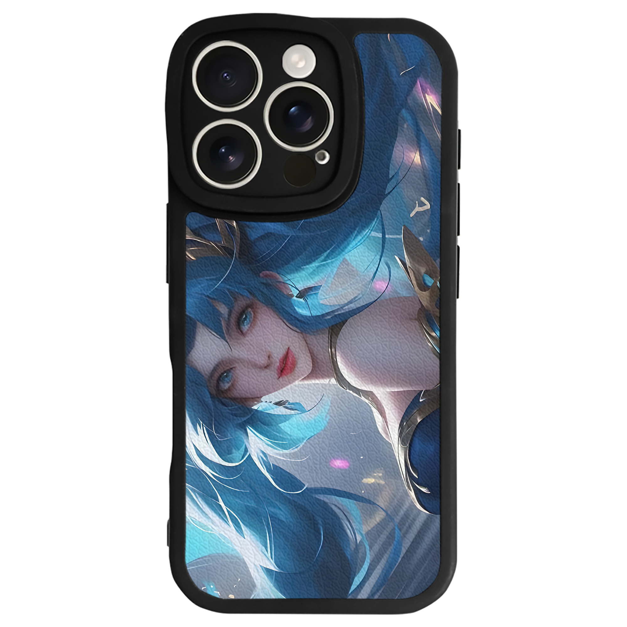 リーグ・オブ・レジェンド League of Legends LOL 【iPhone 16シリーズ対応】シリコンスマホケース（レザー調） 材質：シリコン